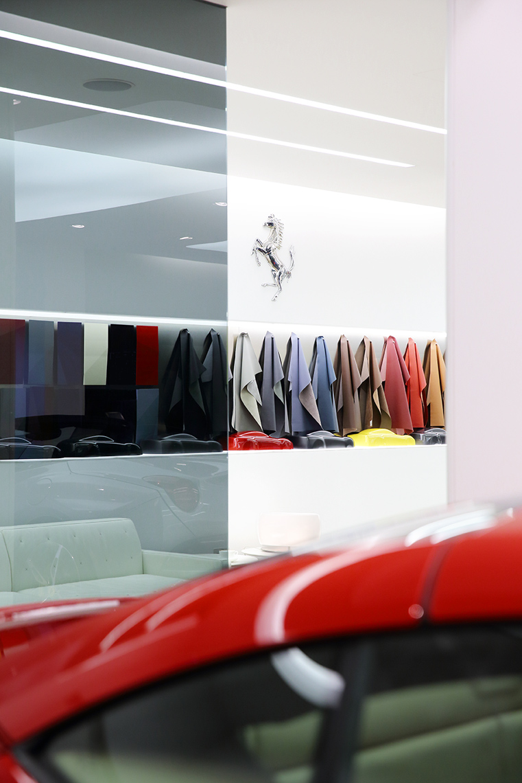 Ferrari Atelier Interior